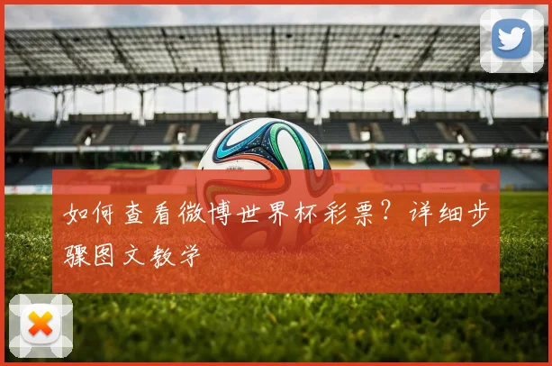 如何查看微博世界杯彩票?详细步骤图文教学