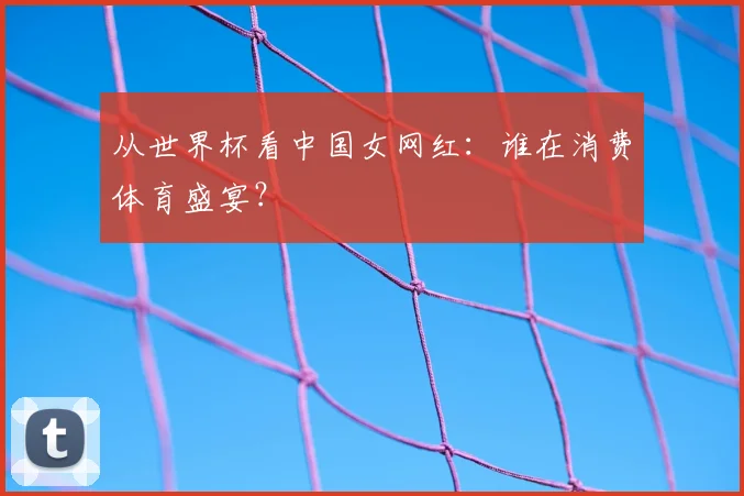 从世界杯看中国女网红：谁在消费体育盛宴？