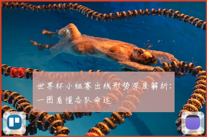 世界杯小组赛出线形势深度解析：一图看懂各队命运